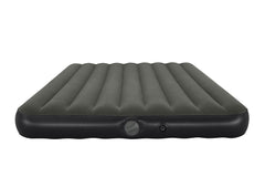 Bestway 2.03m x 1.52m x 25cm Tritech Air Mattress Queen Built-in Rechargeable Pump (Air Mattress, repair patch,USB charging cable, with Built-in Rechargeable Pump)
