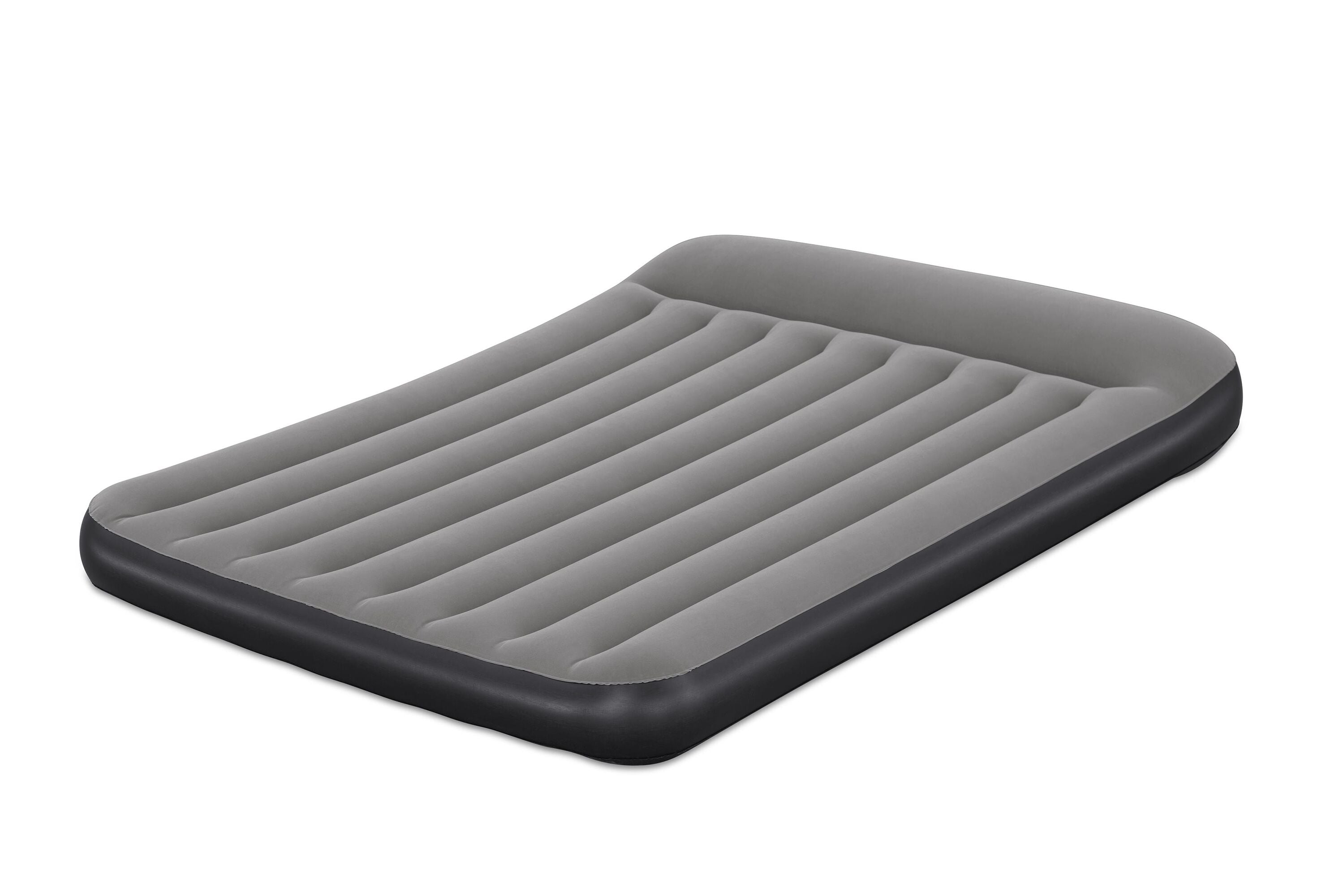 Bestway 2.03m x 1.52m x 30cm Tritech Air Mattress Queen Built-in USB pump (Air Mattress, repair patch, with Built-in Pump(5V-2A))