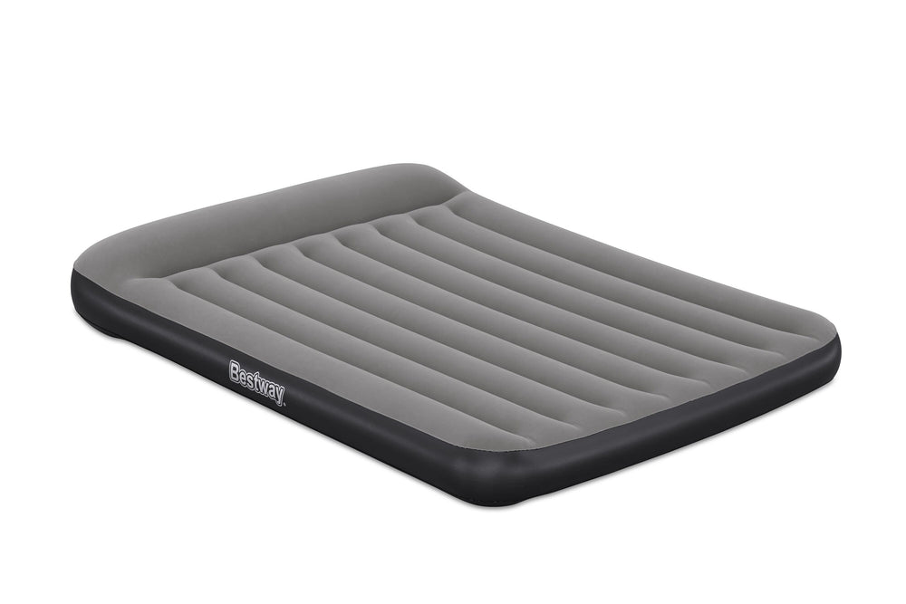 Bestway 2.03m x 1.52m x 30cm Tritech Air Mattress Queen Built-in USB pump (Air Mattress, repair patch, with Built-in Pump(5V-2A))