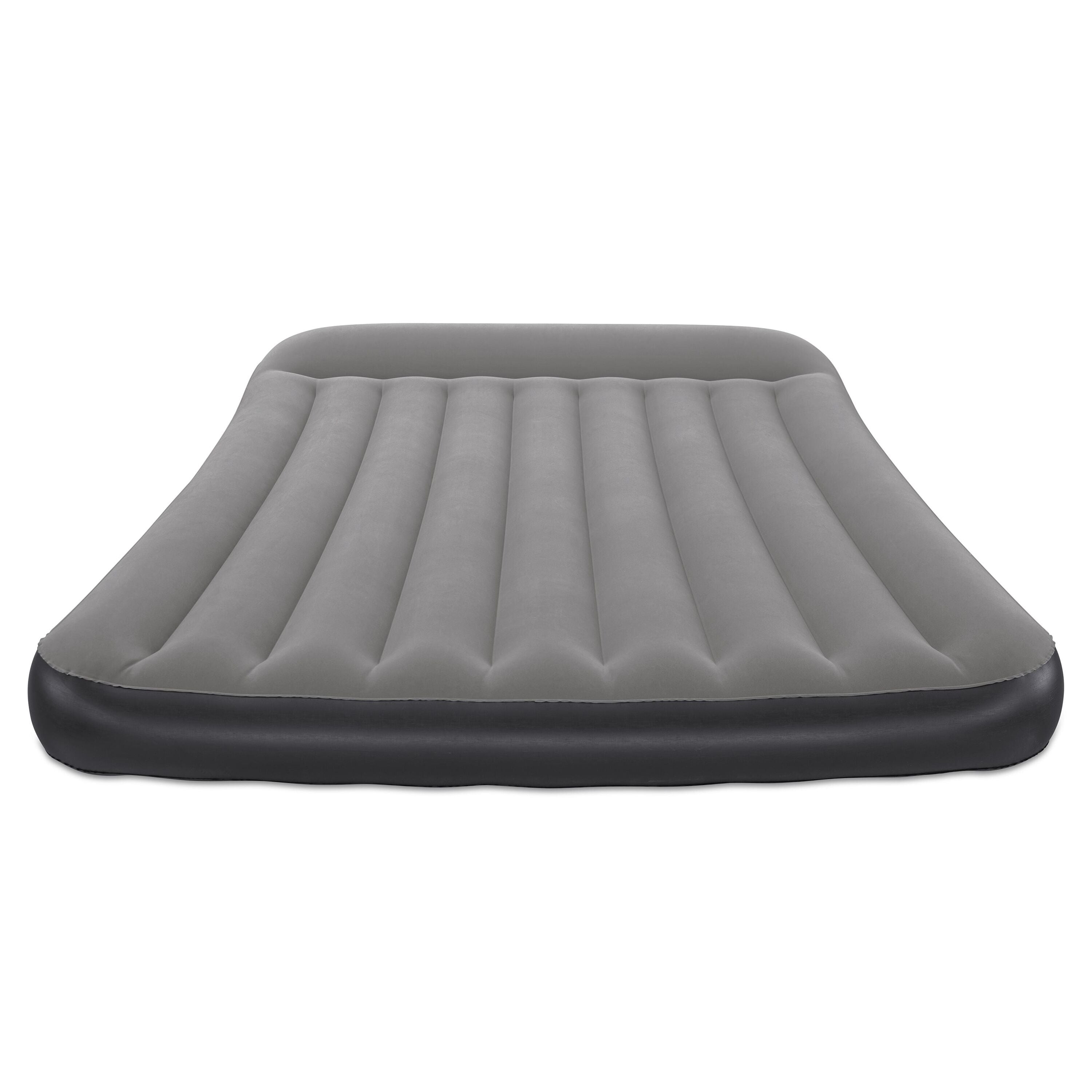 Bestway 2.03m x 1.52m x 30cm Tritech Air Mattress Queen Built-in USB pump (Air Mattress, repair patch, with Built-in Pump(5V-2A))