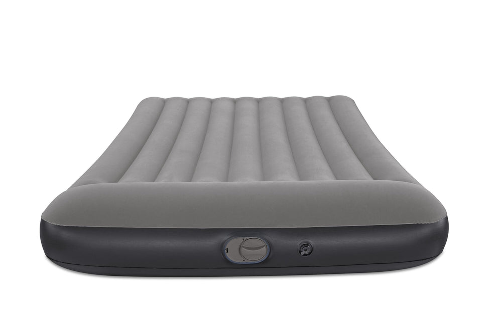 Bestway 2.03m x 1.52m x 30cm Tritech Air Mattress Queen Built-in USB pump (Air Mattress, repair patch, with Built-in Pump(5V-2A))