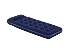 Bestway 1.85M X 76CM X 28CM Air Mattress JR.Twin Built-IN Foot Pump (Contents:Air Mattress, repair patch)