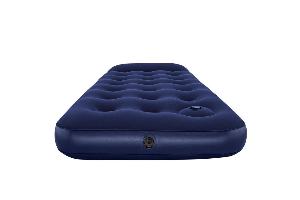 Bestway 1.85M X 76CM X 28CM Air Mattress JR.Twin Built-IN Foot Pump (Contents:Air Mattress, repair patch)