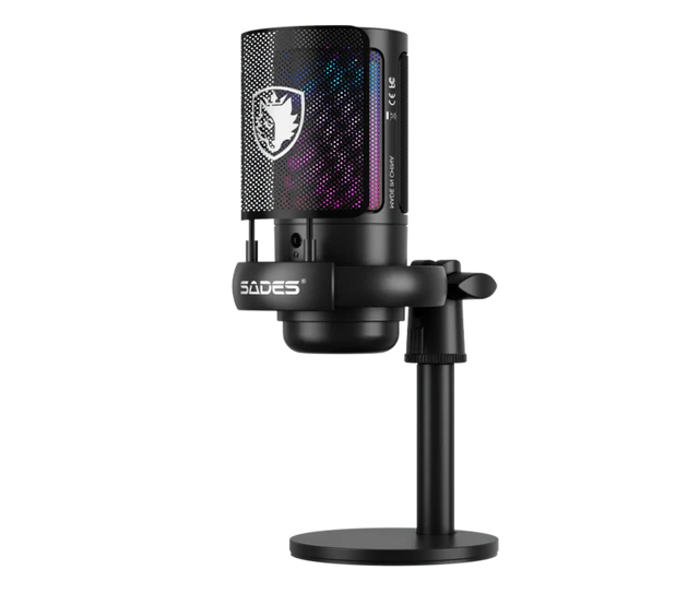 Sades ME6S Tyto Gaming Microphone,Black