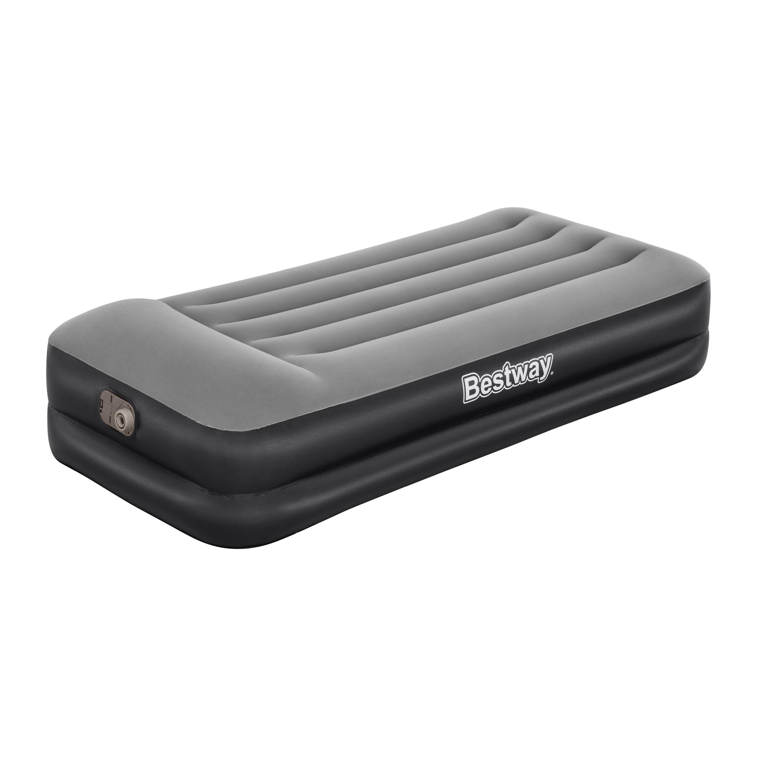 Bestway 1.91m x 97cm x 46cm Tritech Air Mattress Twin Built-in AC pump (Air Mattress, travel bag, repair patch, with Built-in Pump(220V~240V))