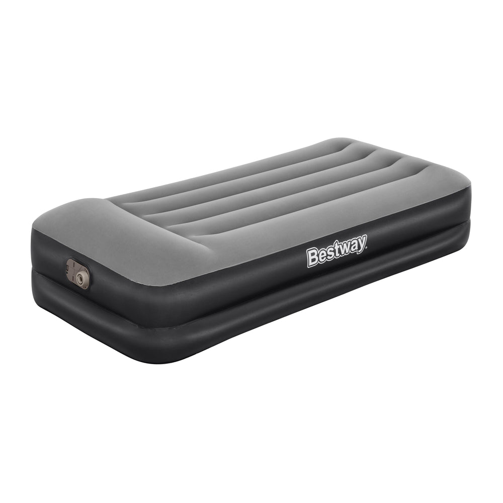 Bestway 1.91m x 97cm x 46cm Tritech Air Mattress Twin Built-in AC pump (Air Mattress, travel bag, repair patch, with Built-in Pump(220V~240V))
