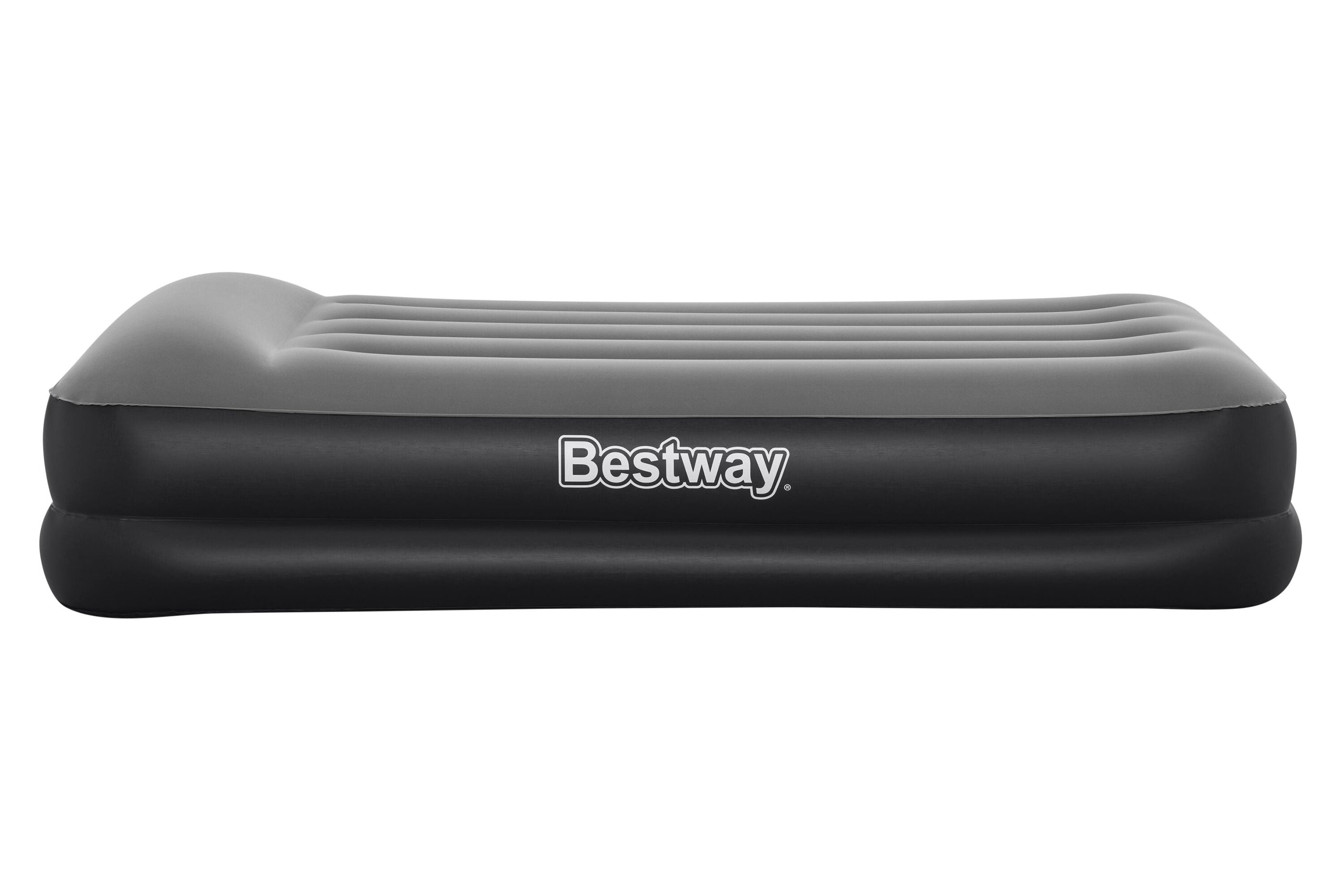 Bestway 1.91m x 97cm x 46cm Tritech Air Mattress Twin Built-in AC pump (Air Mattress, travel bag, repair patch, with Built-in Pump(220V~240V))