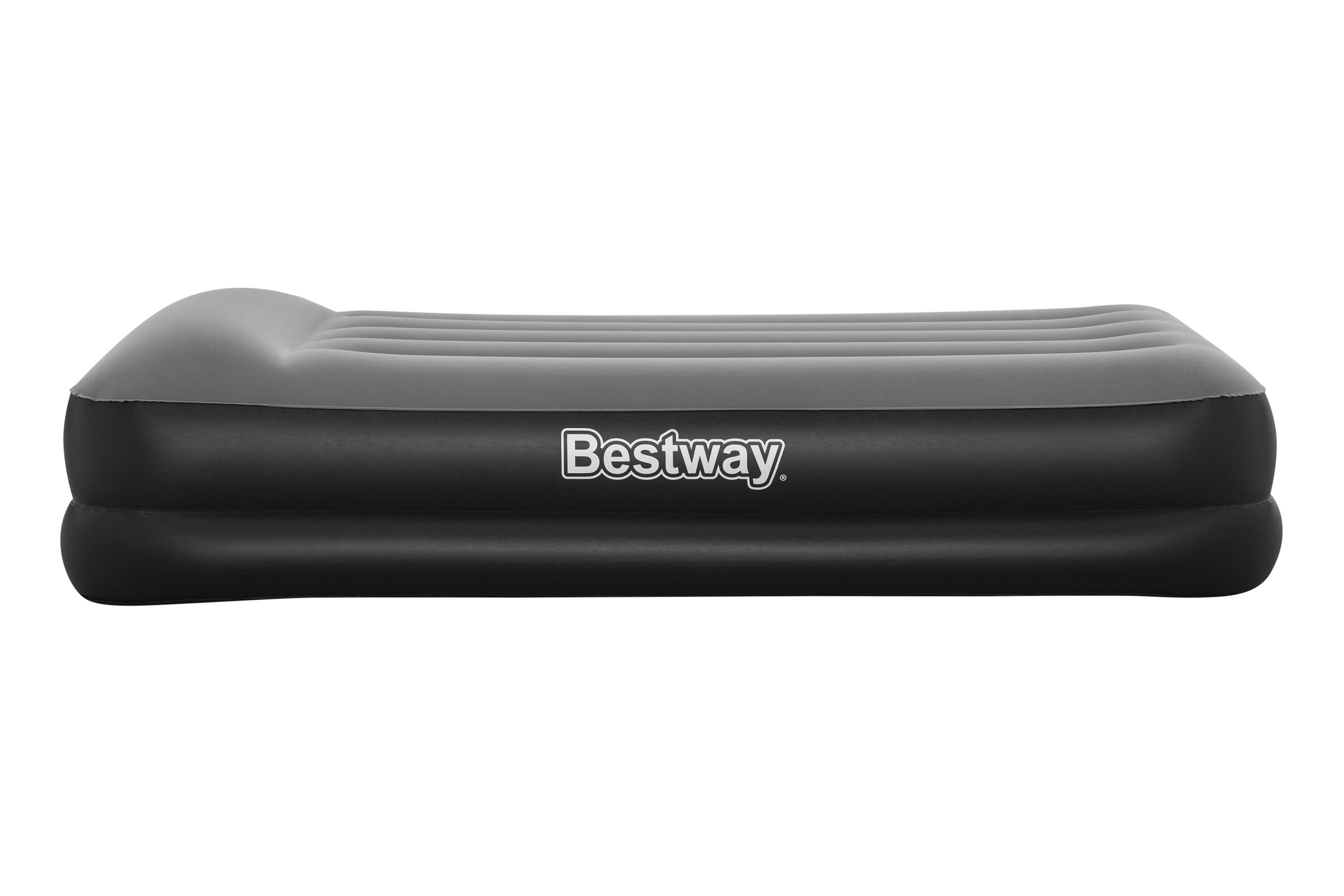 Bestway 1.91m x 97cm x 46cm Tritech Air Mattress Twin Built-in AC pump (Air Mattress, travel bag, repair patch, with Built-in Pump(220V~240V))