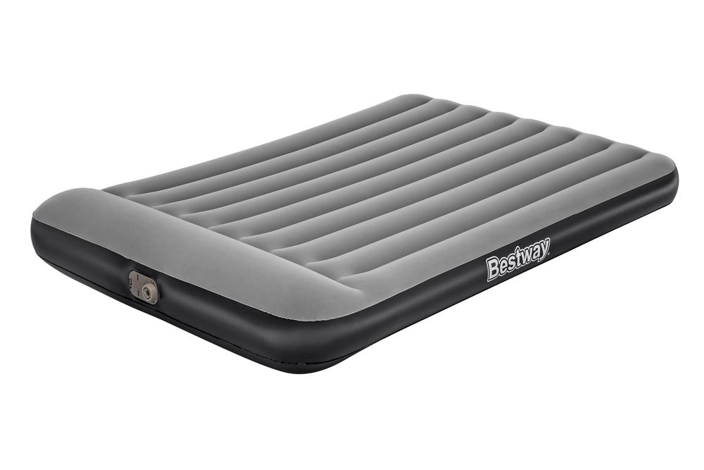 Bestway80" X 60" X 12"/2.03M X 1.52M X 30CM Tritech Air Mattress Queen Built-IN AC Pump (Contents:Air Mattress, repair patch, with Built-in Pump(220V~240V))