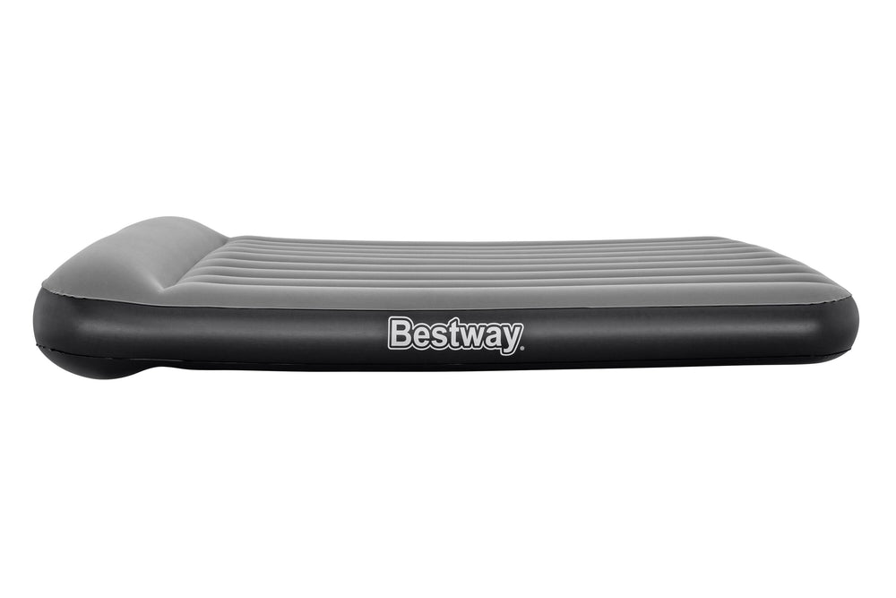 Bestway80" X 60" X 12"/2.03M X 1.52M X 30CM Tritech Air Mattress Queen Built-IN AC Pump (Contents:Air Mattress, repair patch, with Built-in Pump(220V~240V))