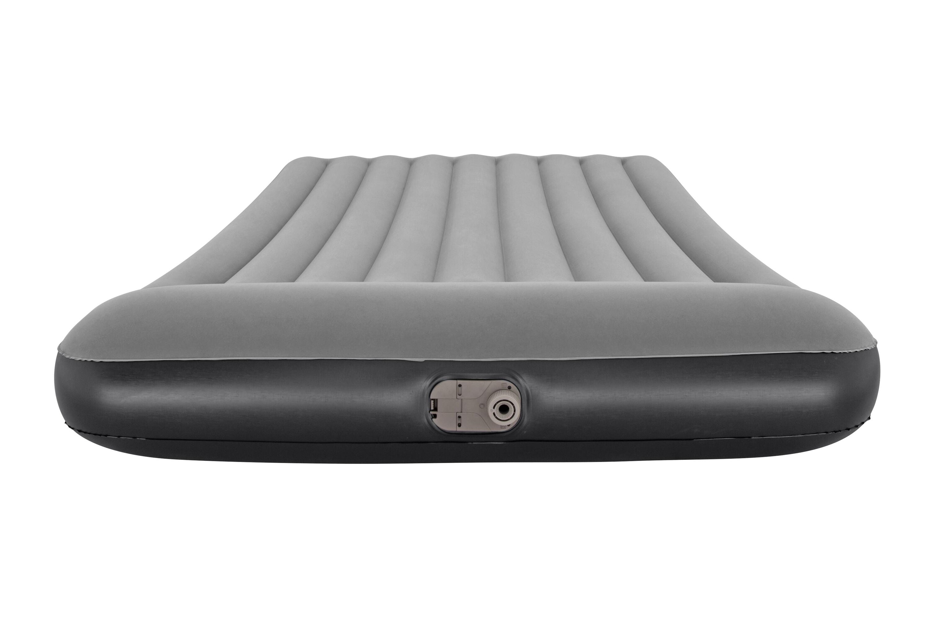 Bestway80" X 60" X 12"/2.03M X 1.52M X 30CM Tritech Air Mattress Queen Built-IN AC Pump (Contents:Air Mattress, repair patch, with Built-in Pump(220V~240V))