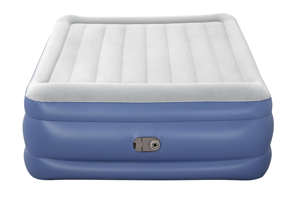 Bestway 2.03M X 1.52M X 56CM Tritech Air Mattress Queen Built-IN AC Pump (Contents:Air Mattress, storage bag, repair patch, with Built-in Pump(220V-240V))