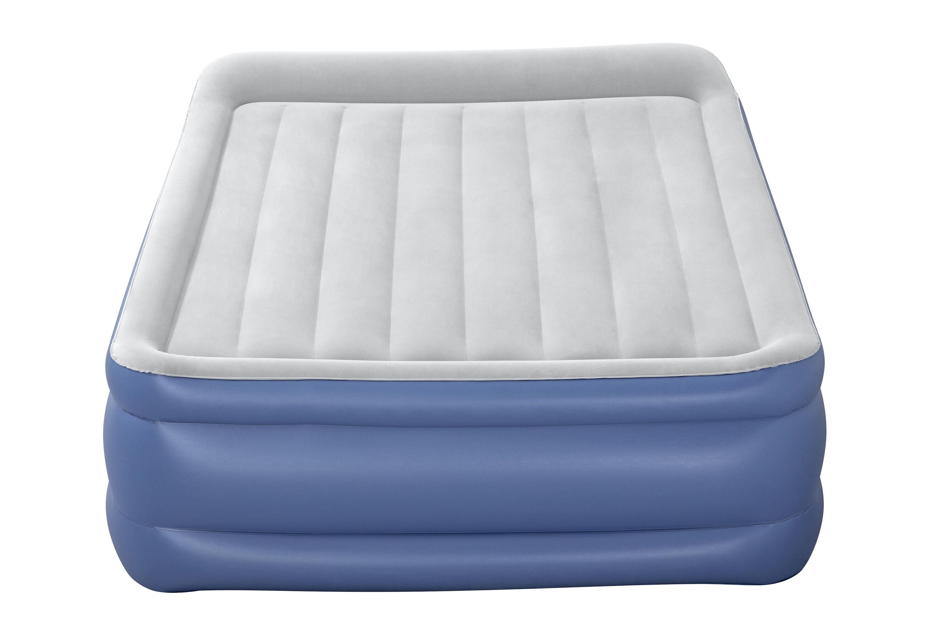 Bestway 2.03M X 1.52M X 56CM Tritech Air Mattress Queen Built-IN AC Pump (Contents:Air Mattress, storage bag, repair patch, with Built-in Pump(220V-240V))