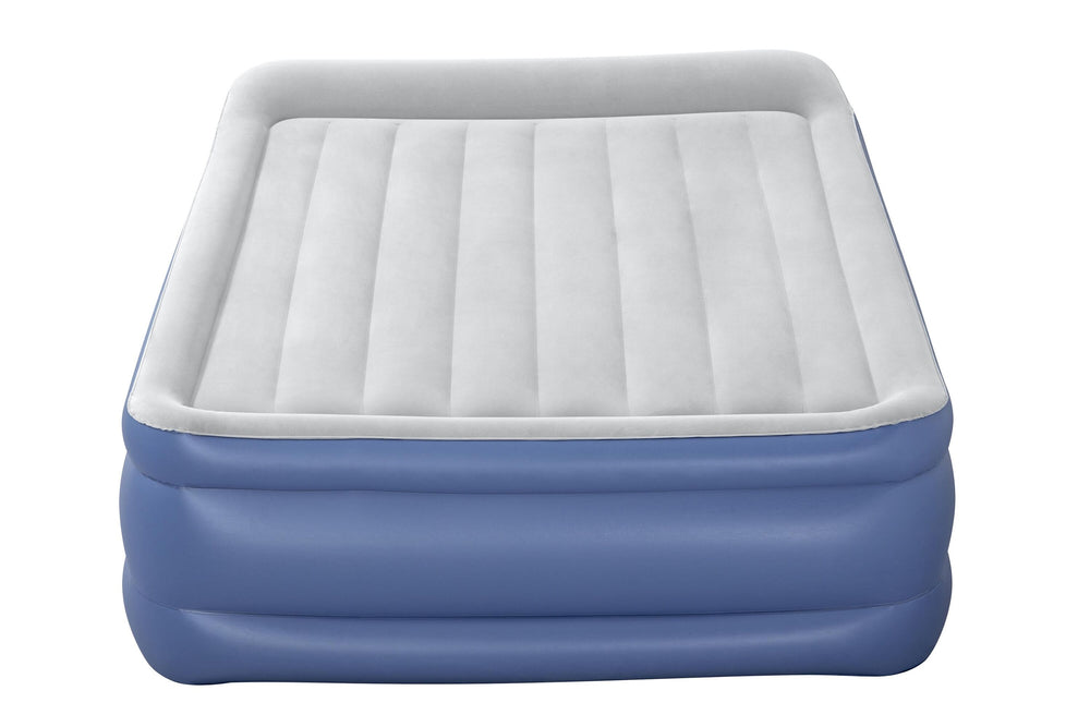 Bestway 2.03M X 1.52M X 56CM Tritech Air Mattress Queen Built-IN AC Pump (Contents:Air Mattress, storage bag, repair patch, with Built-in Pump(220V-240V))