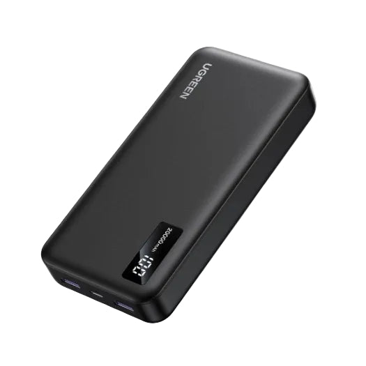 UGREEN 20000mAh PD-20W Power Bank with Built-in USB-C Connector