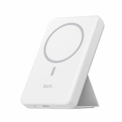 SIA PB2001 10000mAh wireless with holder 38.5WH WHT