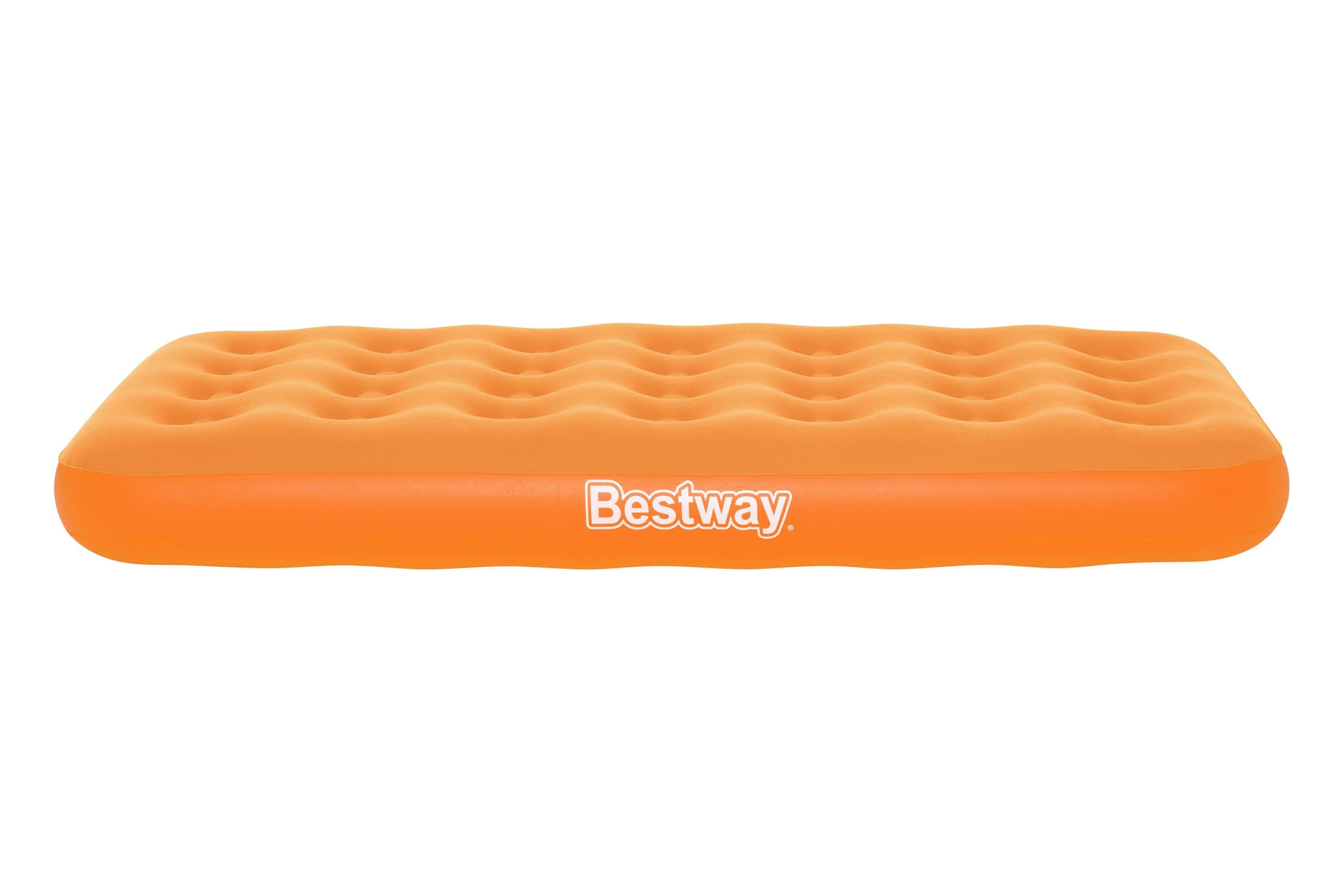 Bestway 1.58M X 89CM X 18CM Drowsydreamer Air Mattress With Manual Hand Pump (Contents:Air Mattress, repair patch, with Air Hammer-Inflation Pump) Age 3+