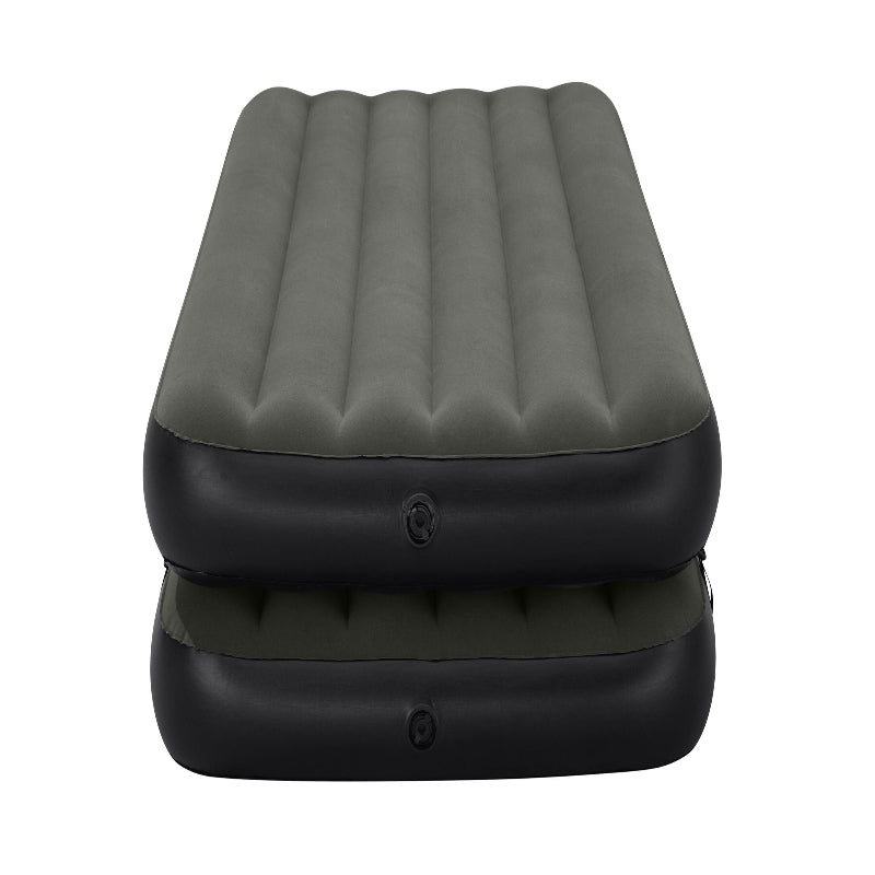 Bestway 1.88M X 99CM X 25CM Tritech Connect And Rest 3-IN-1 Air Mattress Twin/King (Contents:Air Mattress, repair patch)