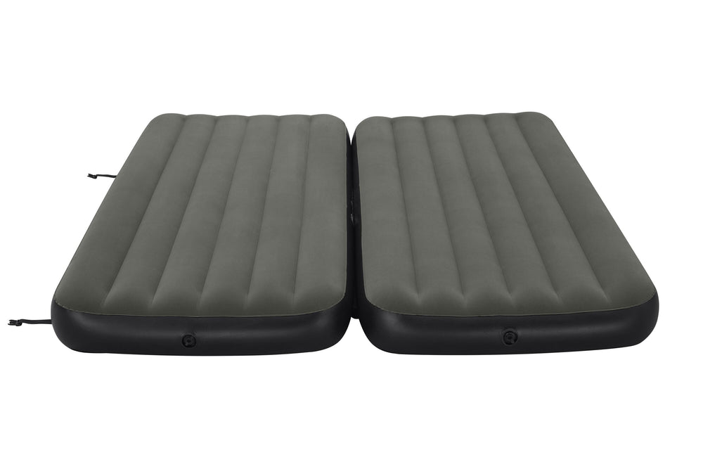 Bestway 1.88M X 99CM X 25CM Tritech Connect And Rest 3-IN-1 Air Mattress Twin/King (Contents:Air Mattress, repair patch)