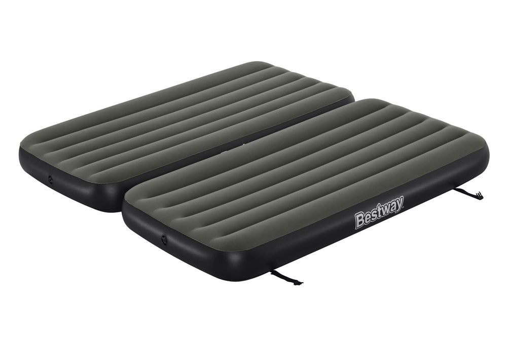 Bestway 1.88M X 99CM X 25CM Tritech Connect And Rest 3-IN-1 Air Mattress Twin/King (Contents:Air Mattress, repair patch)