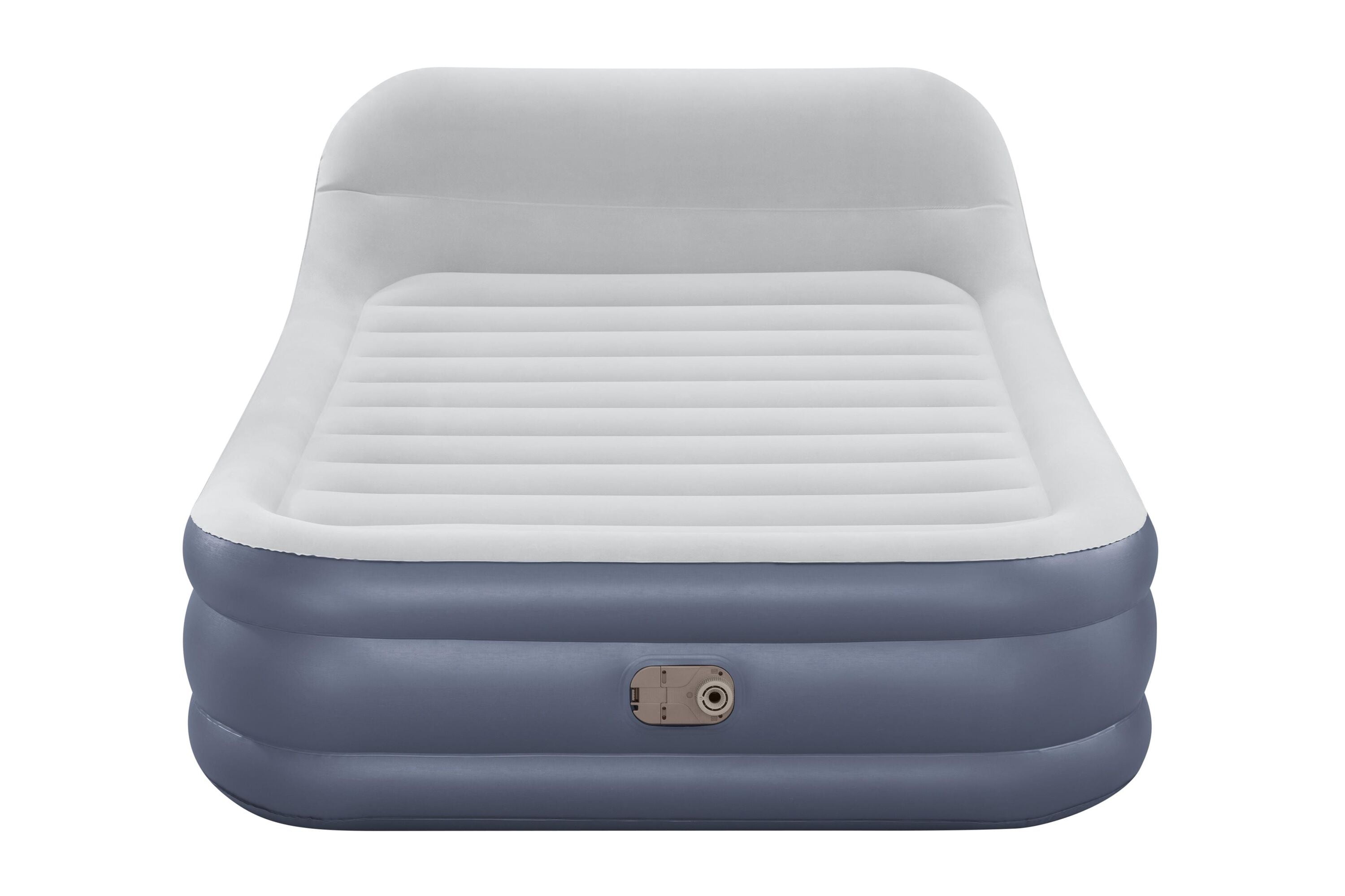Bestway 2.26M X 1.52M X 84CM Tritech Sleekflow Headboard Air Mattress Queen Built-IN AC Pump (Contents:air mattress, storage bag, repair patch, with Built-in Pump(220V~240V))