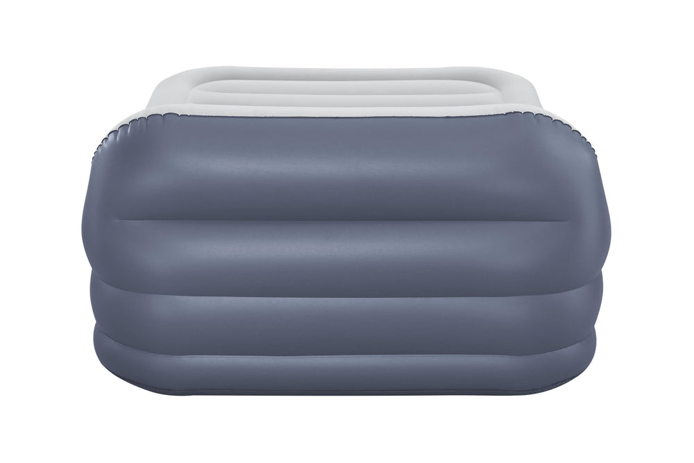 Bestway 2.26M X 1.52M X 84CM Tritech Sleekflow Headboard Air Mattress Queen Built-IN AC Pump (Contents:air mattress, storage bag, repair patch, with Built-in Pump(220V~240V))