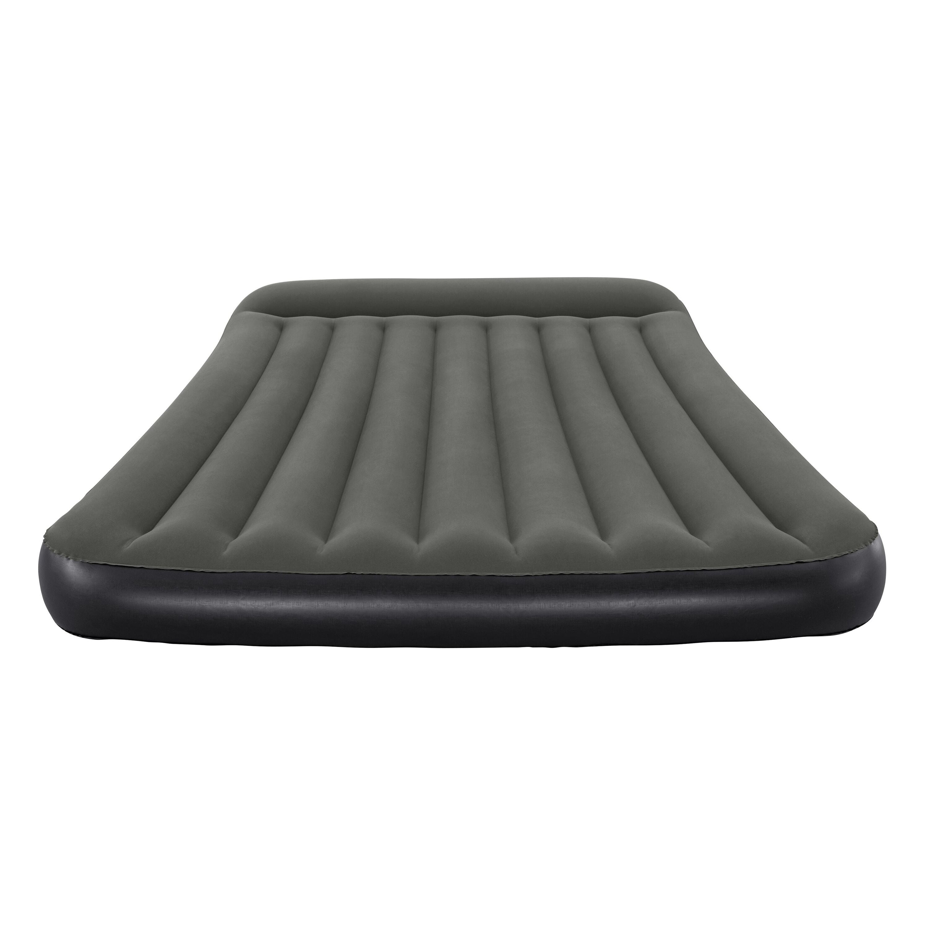 Bestway 2.03M X 1.52M X 30CM Tritech Air Mattress Queen Built-IN Battery Pump (Air Mattress, repair patch, with 4D Built-in Pump)