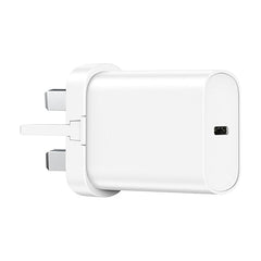 WIWU Wi-U001  20W PD fast charger, UK Plug White