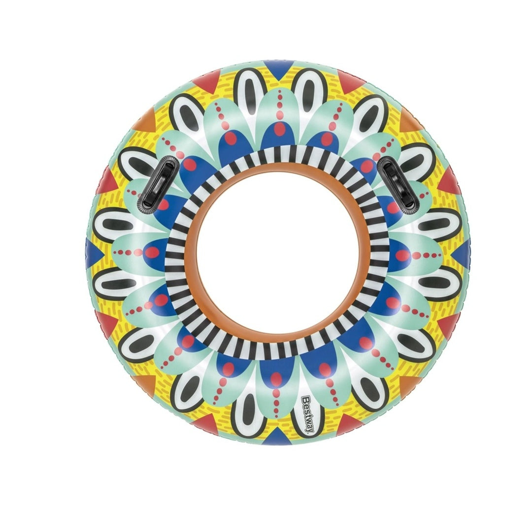 BESTWAY Φ1.07M FLIRTY FIESTA SWIM RING (Contents: 1 swim ring,repair patch) Age 12+