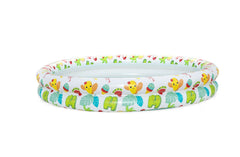 BESTWAY Φ1.22M X H20CM PLAY POOL SET (Contents: 1 pool, 1 swim ring, 1 beach ball, repair patch) Age 2+