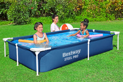 BESTWAY 2.21M X 1.50M X 43CM POOL (Contents:one pool)