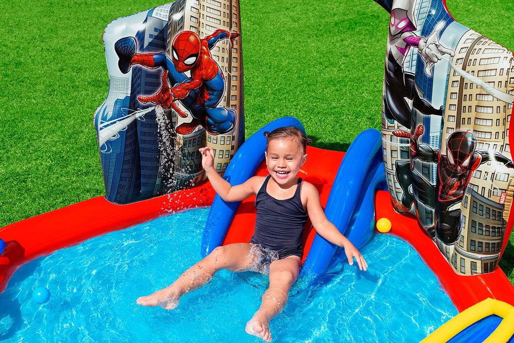 BESTWAY 2.11M X 2.06M X 1.27M PLAY CENTER (Contents: 1 pool, 2 rings, 6 play balls, repair patch, 1 pc of water watcher tag.) Age 2+