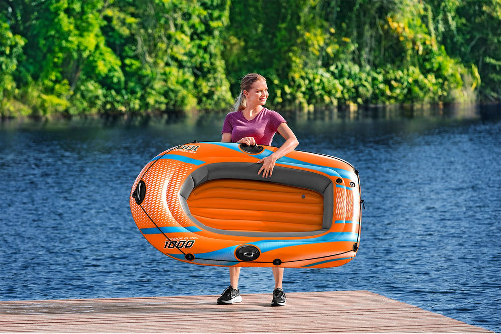BESTWAY 1.49m x 85cm Kondor 1000 Raft (1 boat,repair patch) Age 6+