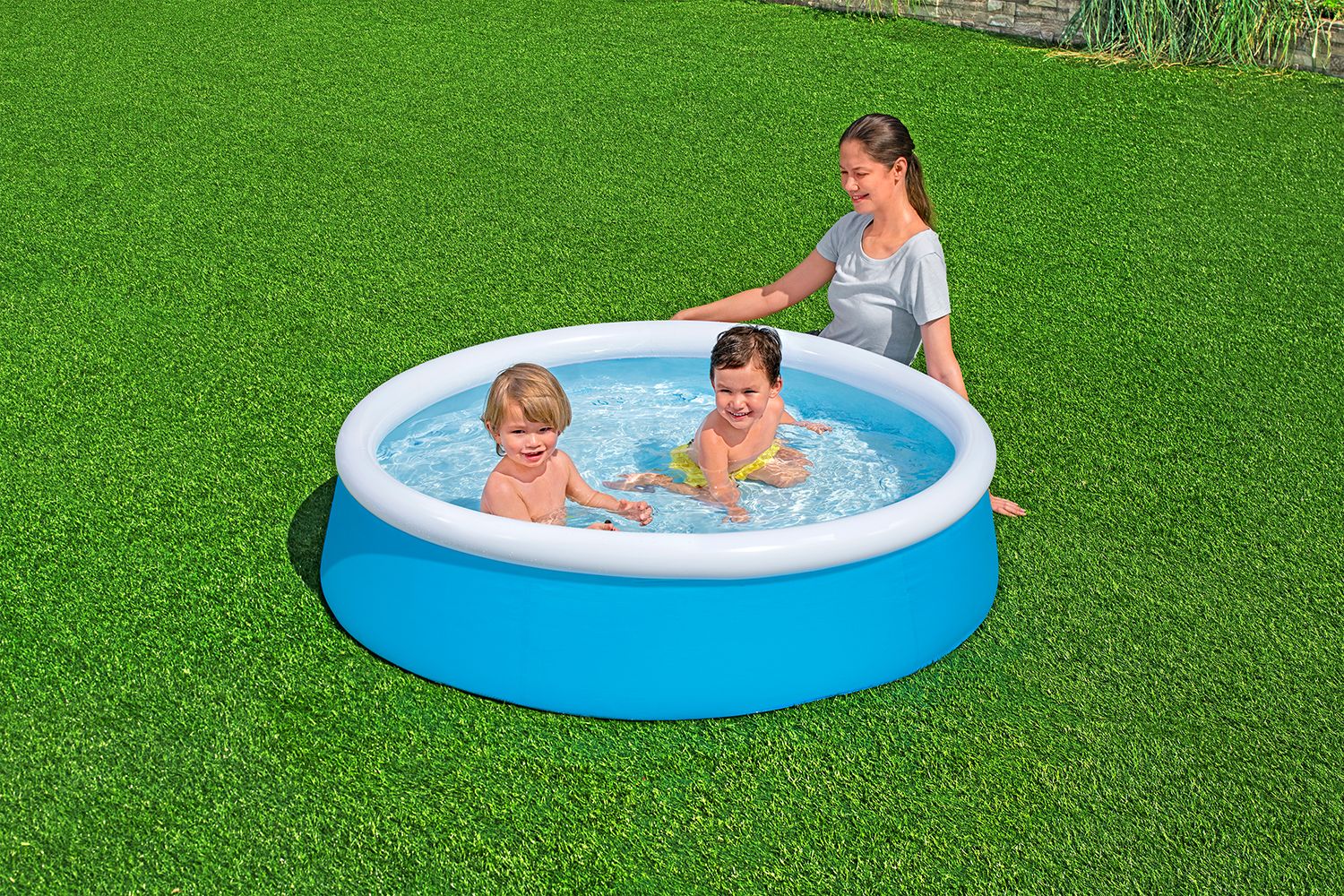 BESTWAY 1.52M X 38CM MY FIRST FAST SET POOL (Pool) Age 2+