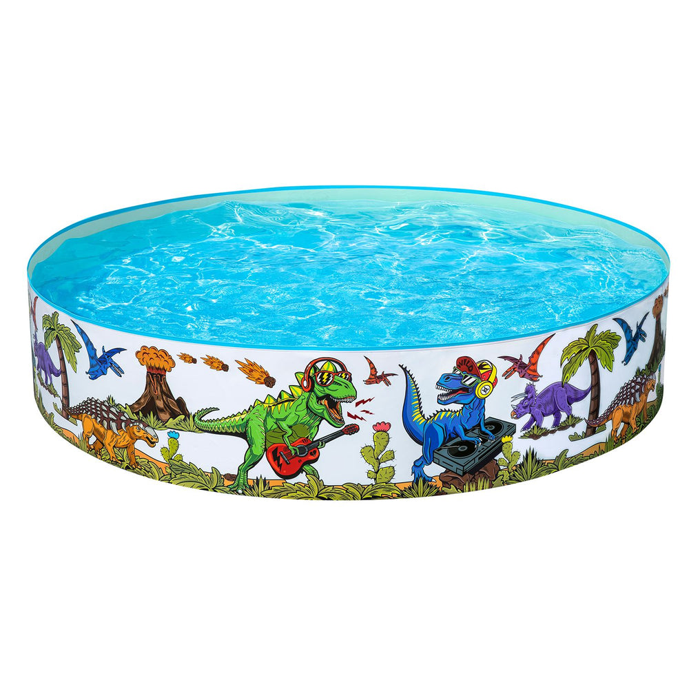 BESTWAY Φ1.83M X H38CM DINOSAUR FILL'N FUN (Contents:1 pool, repair patch) Age 2+