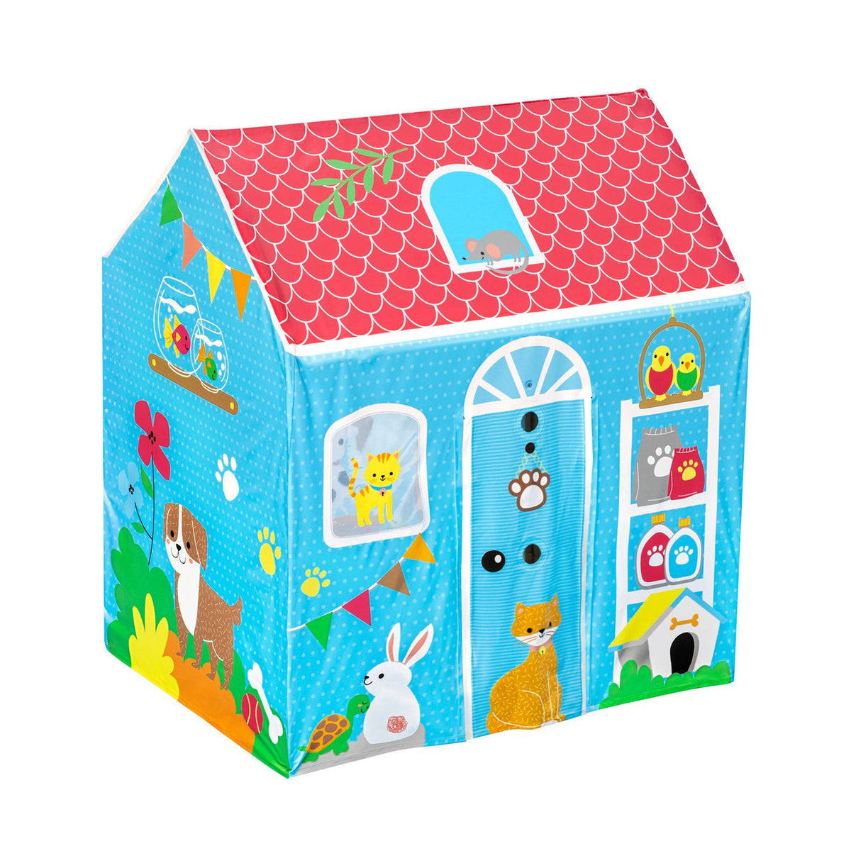 BESTWAY 1.02M X 76CM X 1.14M BACKYARD CABIN PLAY HOUSE (Contents:1 play house, 1 frame) Age 2+