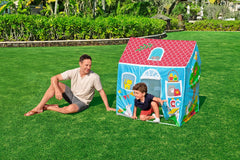 BESTWAY 1.02M X 76CM X 1.14M BACKYARD CABIN PLAY HOUSE (Contents:1 play house, 1 frame) Age 2+