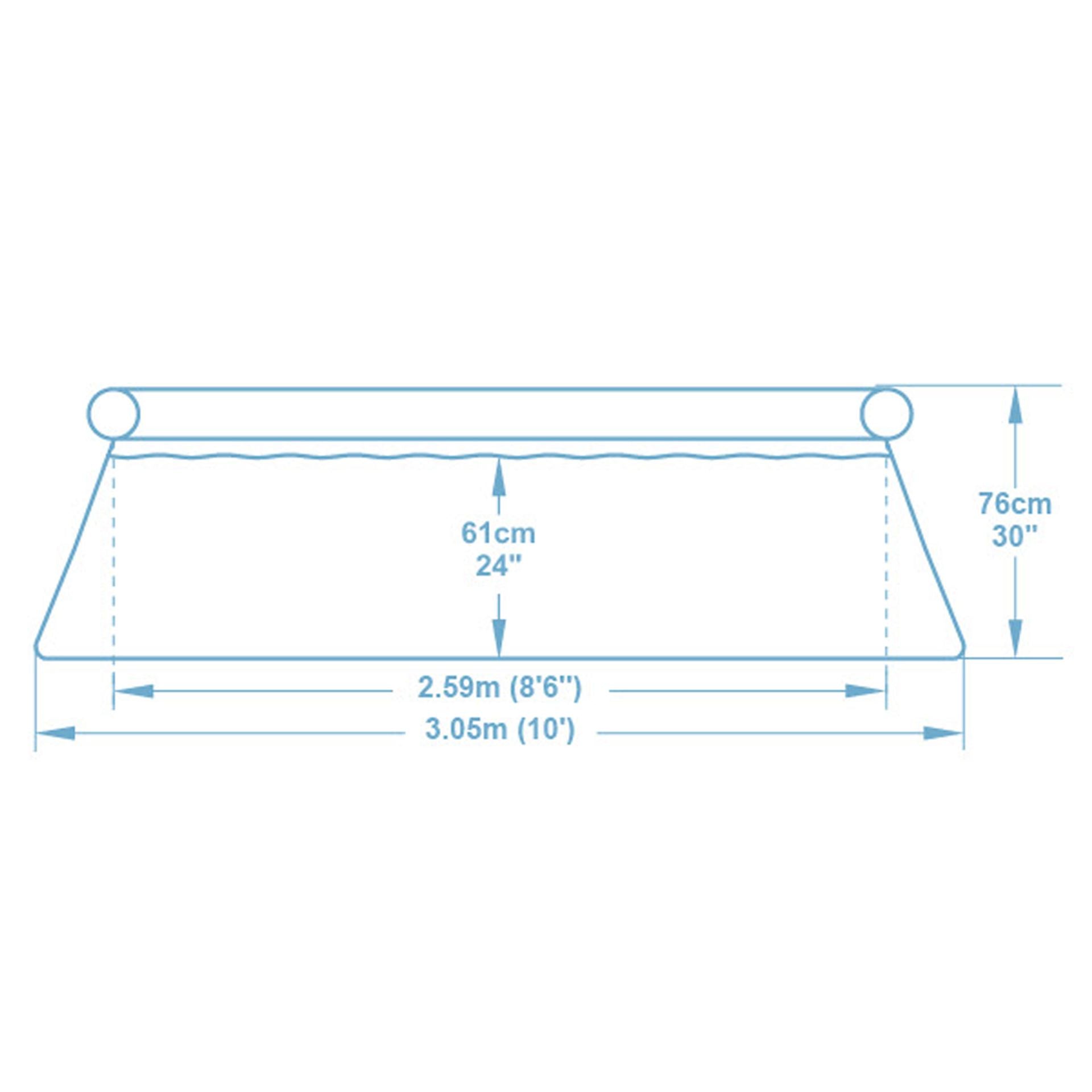 BESTWAY 3.05M X 76CM POOL (One Pool)
