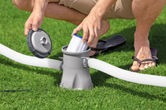 BESTWAY 3.66M X 76CM POOL SET (Contents:Pool, Fliter Pump(220-240V), Compatible with Cartridge 58093(Ⅰ)220-240V)