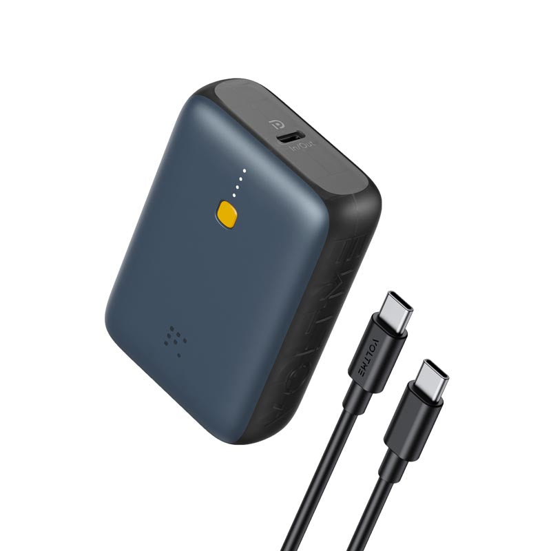 بنك الطاقة VOLTME Hypercore 10K Pro فائق الصغر بسعة 10000 مللي أمبير، 30 واط