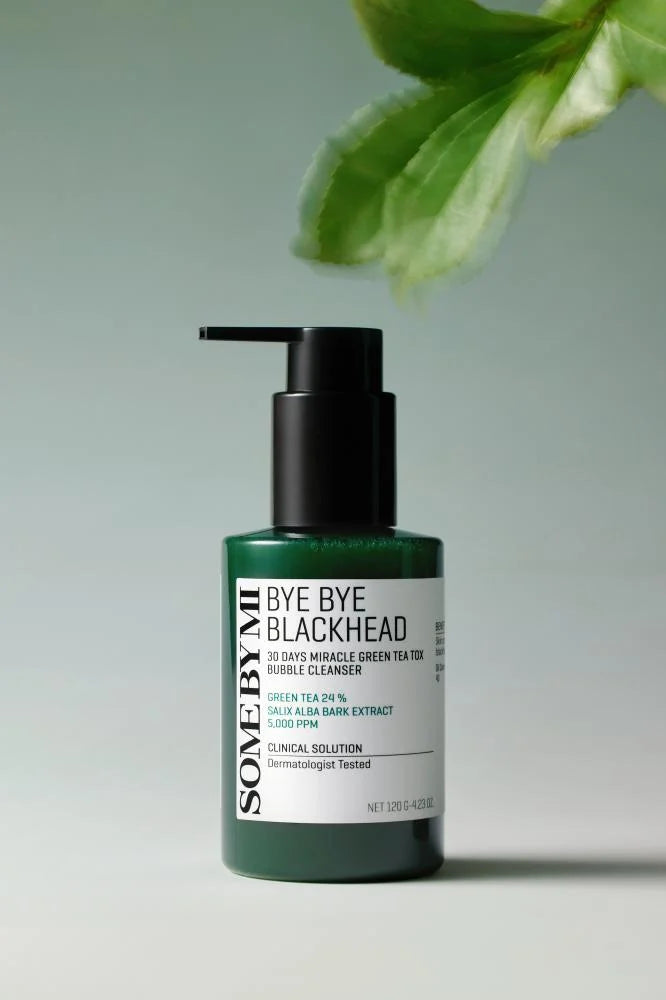 SOME BY MI  Bye Bye Blackhead 30 Day Miracle Green Tea Detox Bubble Cleanser 120g