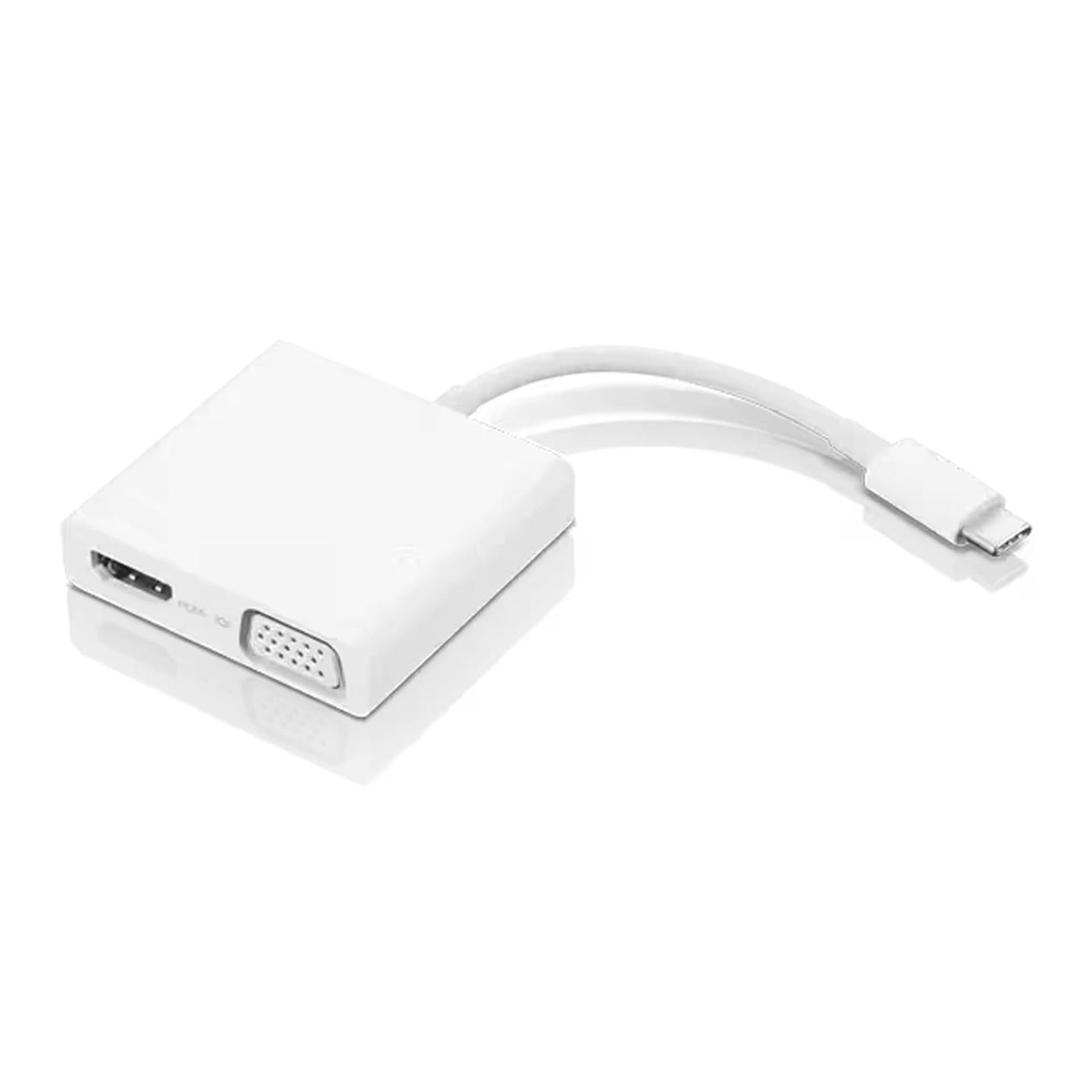 Lenovo USB-C 3-in-1 Travel Hub - HDMI/VGA/USB 3.0 / White