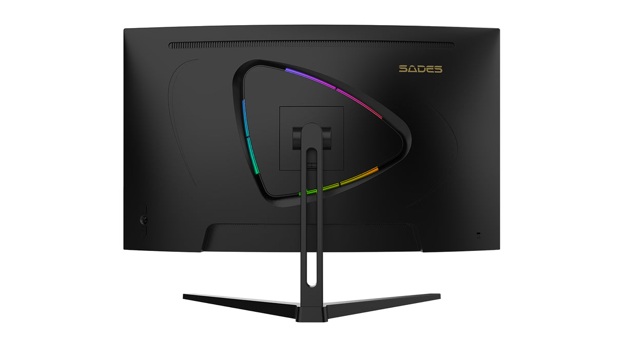 Sades FS-Dolphin-32 32’ FHD (1920x1080), 240Hz Refresh Rate, 0.5 Response Time, HDMI 2.1, VA Curved Gaming Monitor - Black