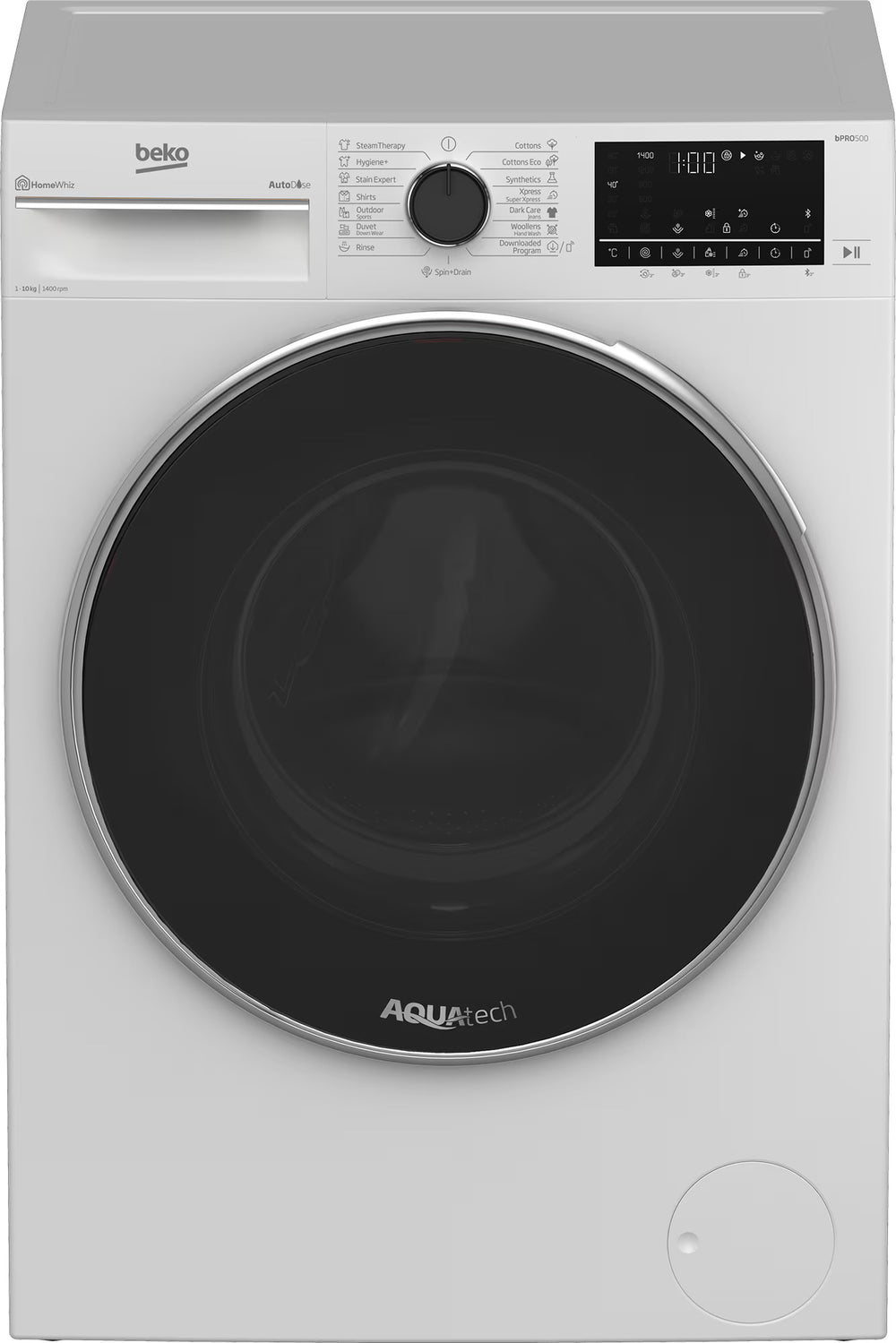 WTE1014XW BEKO 10KG FL WASHER 1400RPM WH