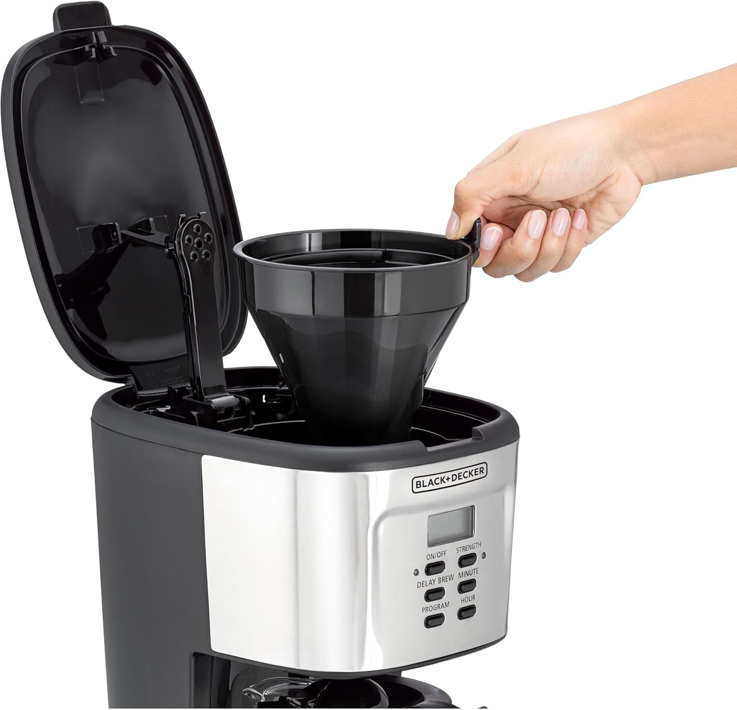 Black & Decker Programmable Drip Coffee Maker 12 Cups 900W  - DCM85-B5