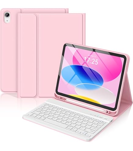 WIWU Protective Keyboard Case  for ipad 2024 Air 11"/10.9&11" universal (Arabic+English) Pink