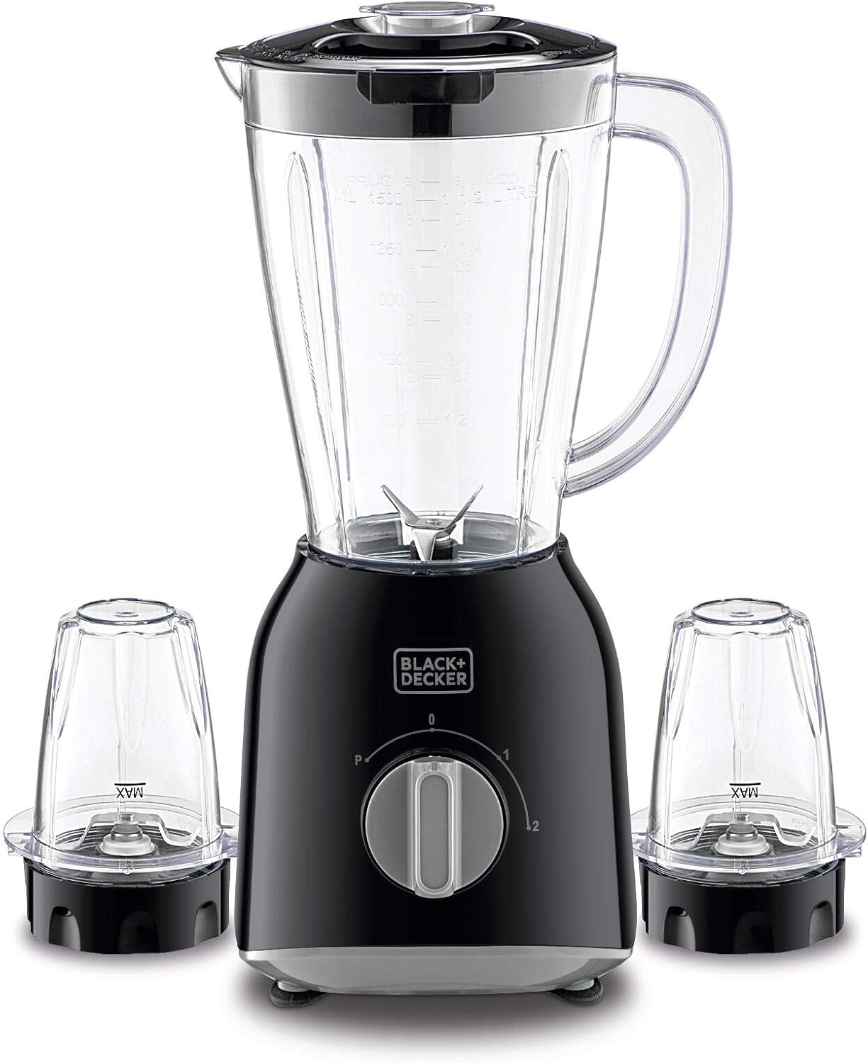 Black & Decker 400W, 1.5L Blender + 2 Mills