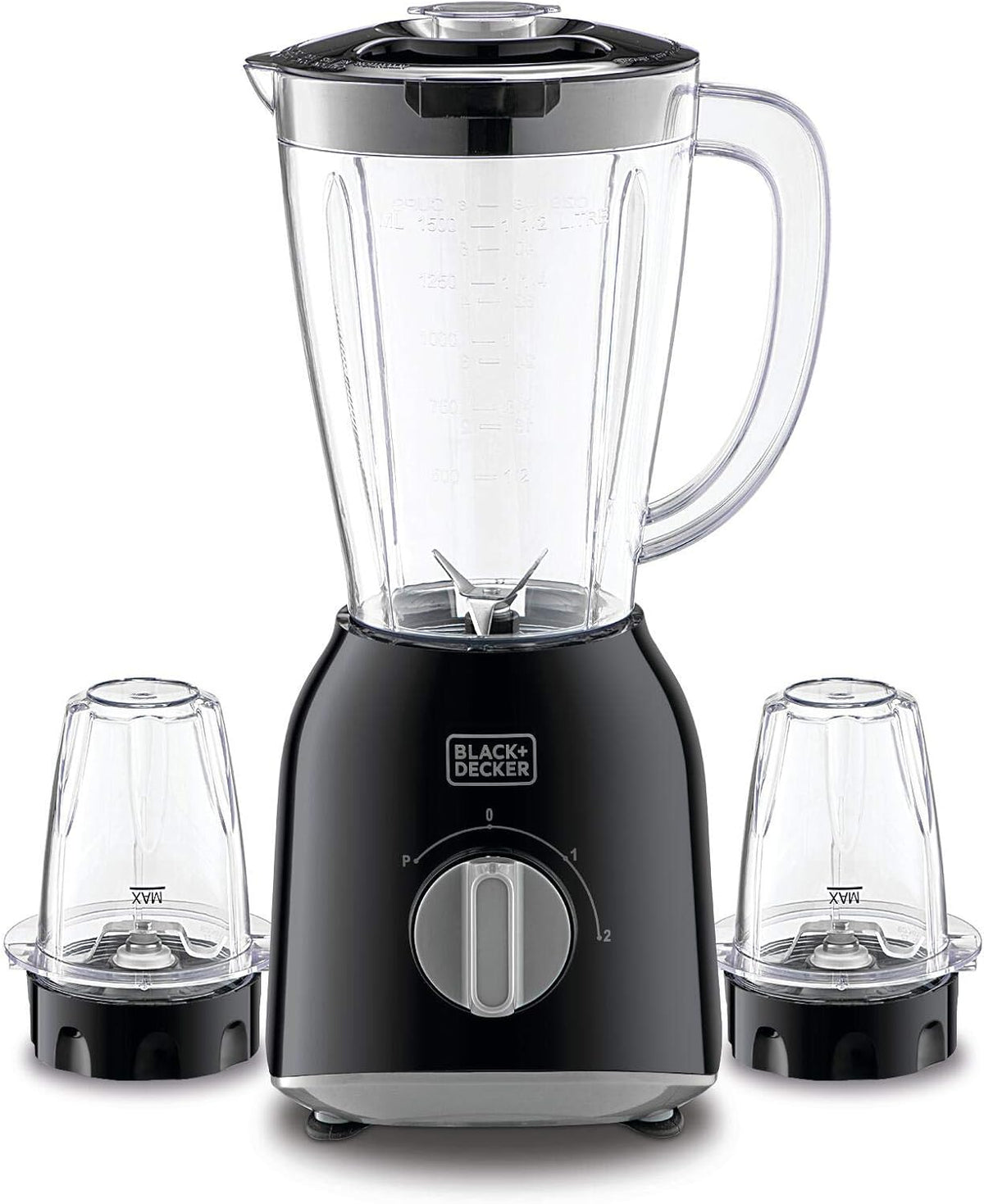 Black & Decker 400W, 1.5L Blender + 2 Mills