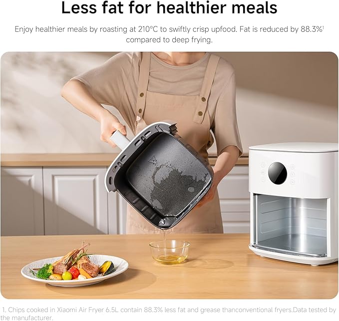Xiaomi Mi Smart Air Fryer 6.5L - White UK