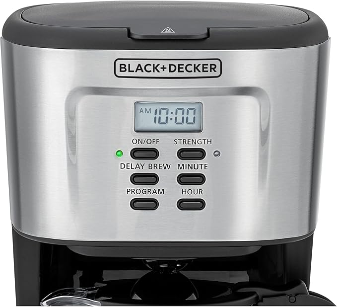 Black & Decker Programmable Drip Coffee Maker 12 Cups 900W  - DCM85-B5